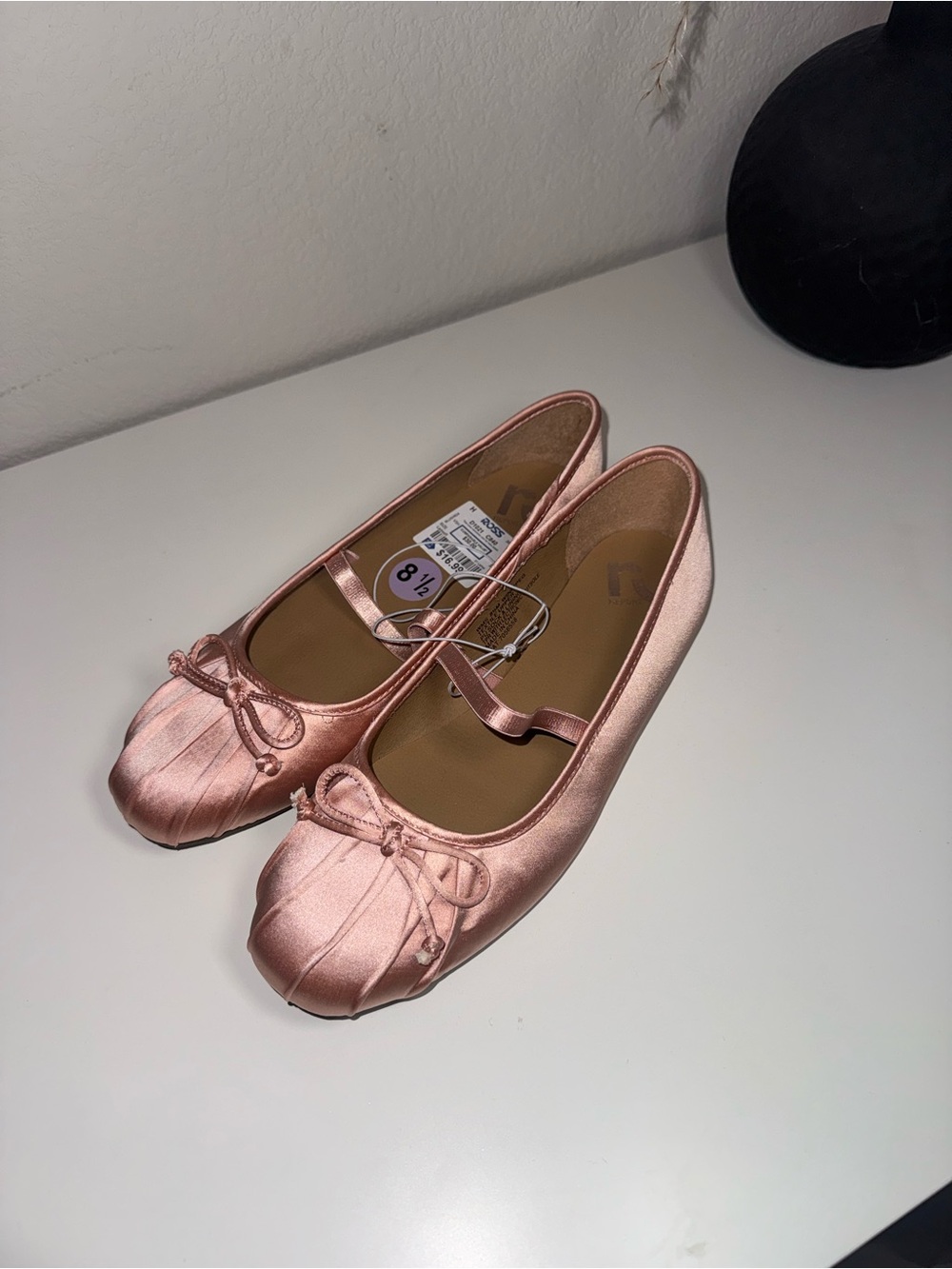 NWT Viral Tiktok Miu Miu Doop Satin Rose/Pink Flats (SOLD OUT EVERYWHERE)